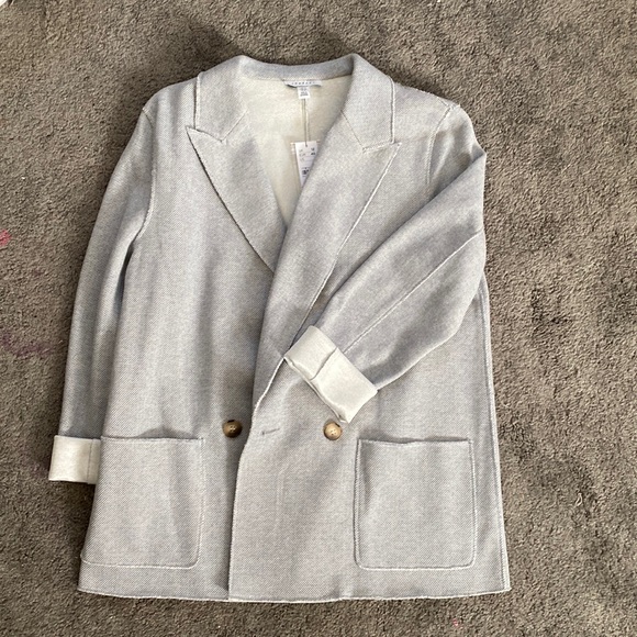 Topshop NWT Super Soft small pattern Blazer Size US 8/UK 12 - Picture 1 of 7